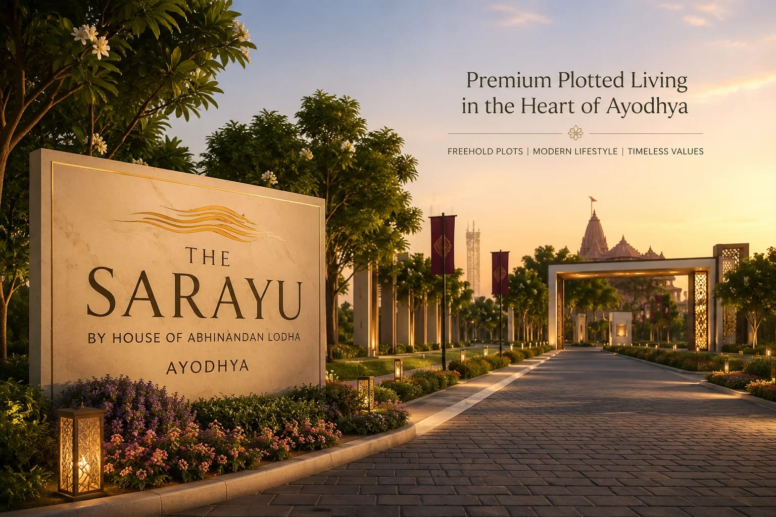 The Sarayu by House of Abhinandan Lodha, Ayodhya in Ayodhya, Ayodhya