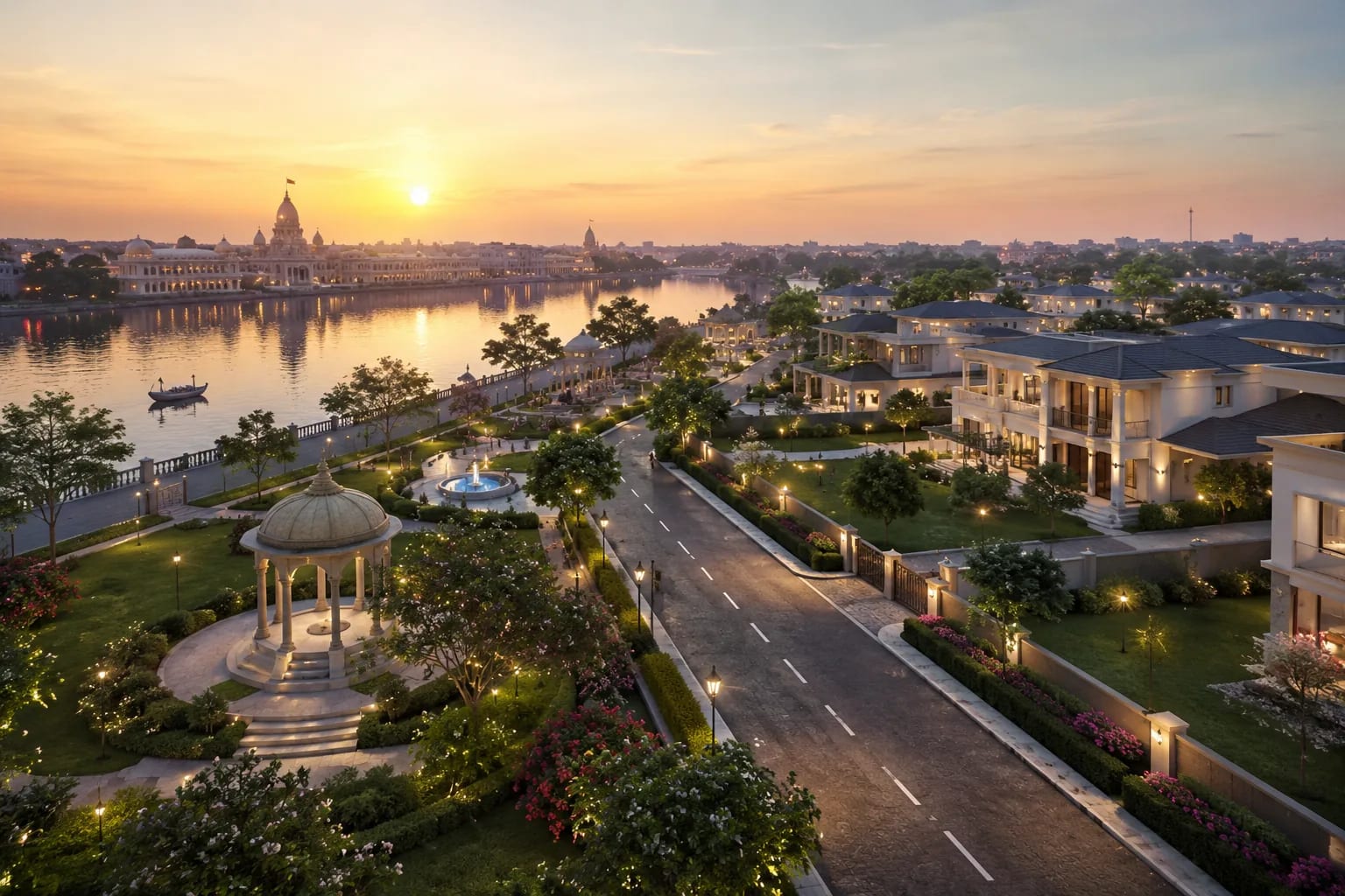 The Sarayu Ayodhya by House of Abhinandan Lodha – Luxury Villa Plots from ₹1.89 Cr in Ayodhya, Ayodhya