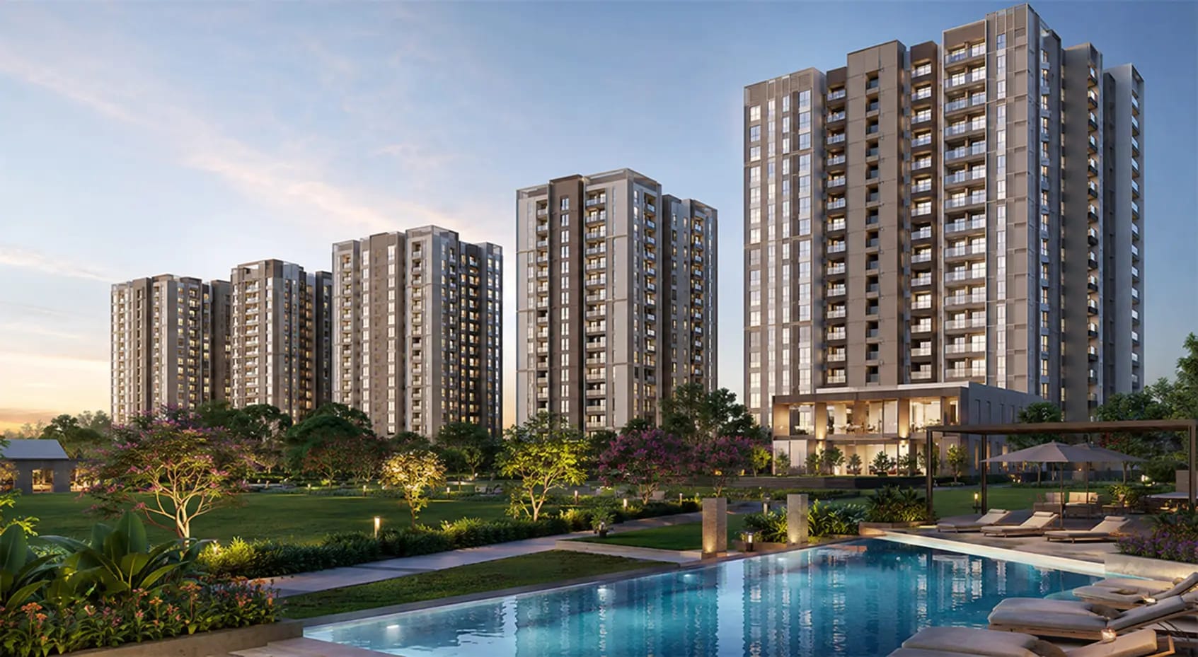 Mahindra Sadahalli: 2, 3, 3.5 & 4 BHK Apartments | Price On Request in Sadahalli, Bangalore