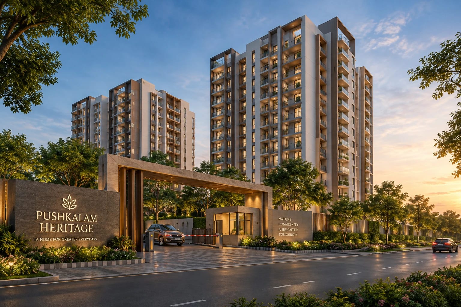 Pushkalam Heritage | Budigere | 2,3 BHK | ₹1.3Cr* in Budigere Cross / Sannatammanahalli, Bangalore