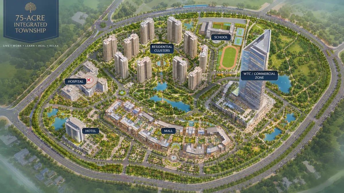Sobha Hennur Location Master Plan