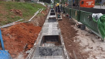 Avenue Engineering on-site work