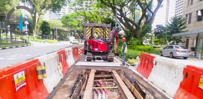 Avenue Engineering civil engineer on site