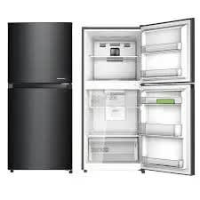MIDEA 173L Black Double Door Top Mount Refrigerator | MDRT237FGG28