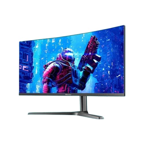 Hisense Monitor 34 Inch G6H WQHD 3440*1440p 1500R 165Hz Curved Gaming Monitor