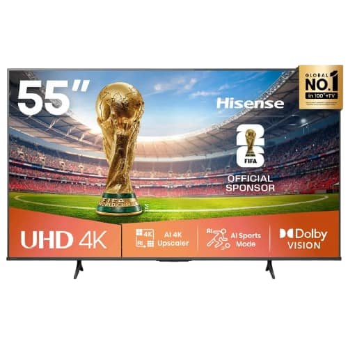 HISENSE 55 UHD 4K SMART TV 55A6Q