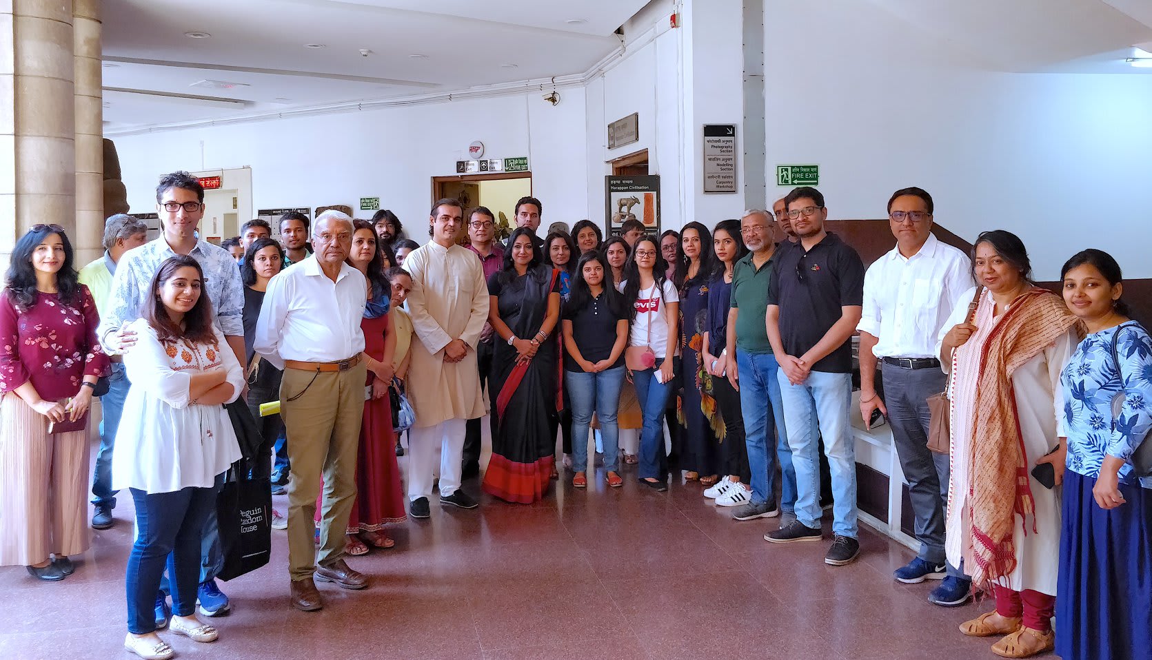 Participants in a storytelling workshop