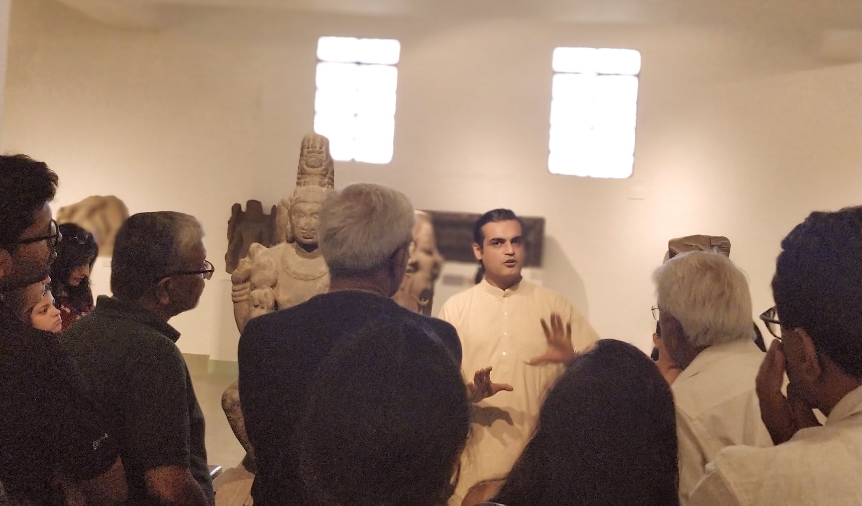 Myth session at cultural venue