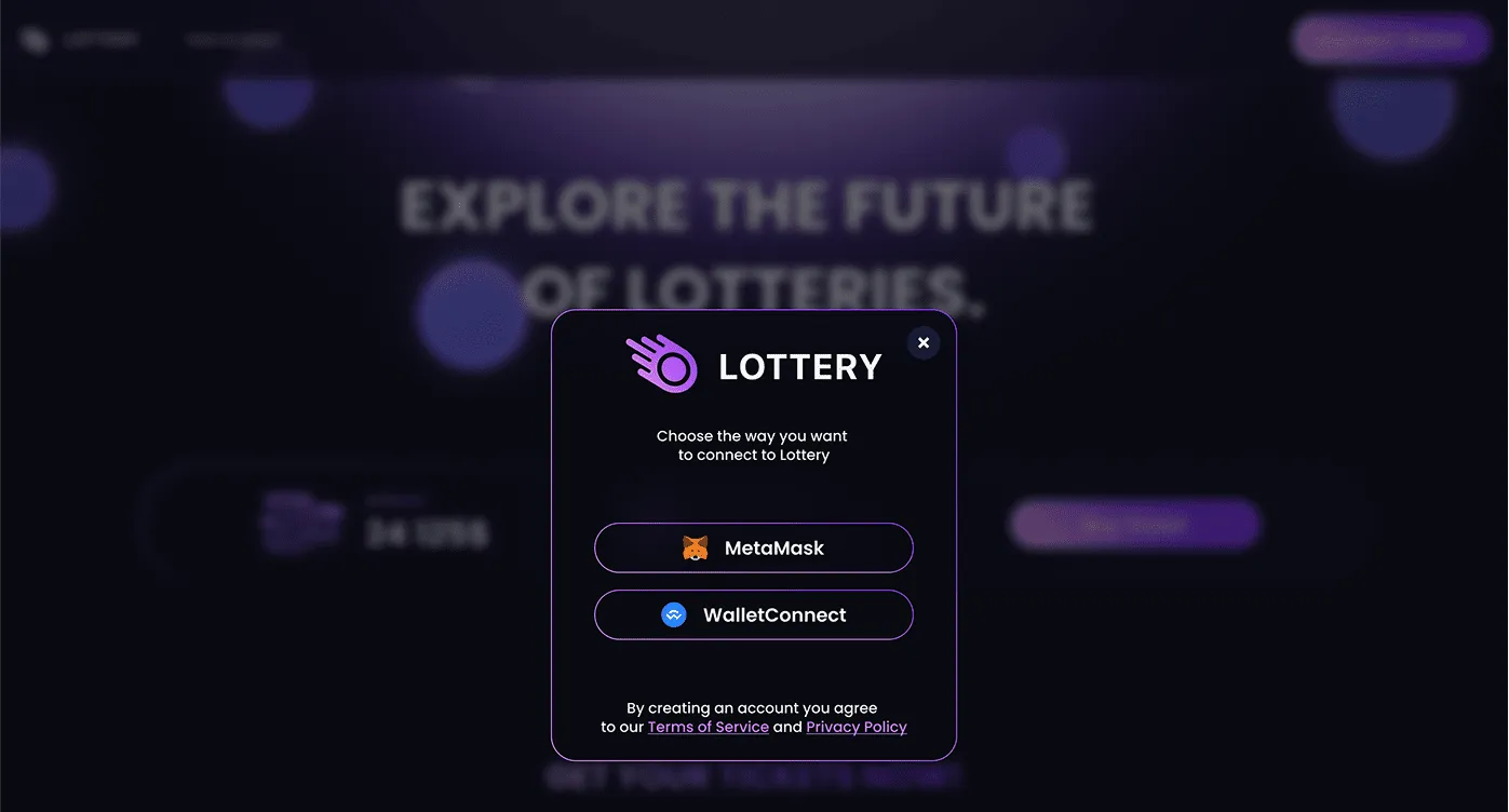 Web3 Lottery Game - screenshot 4