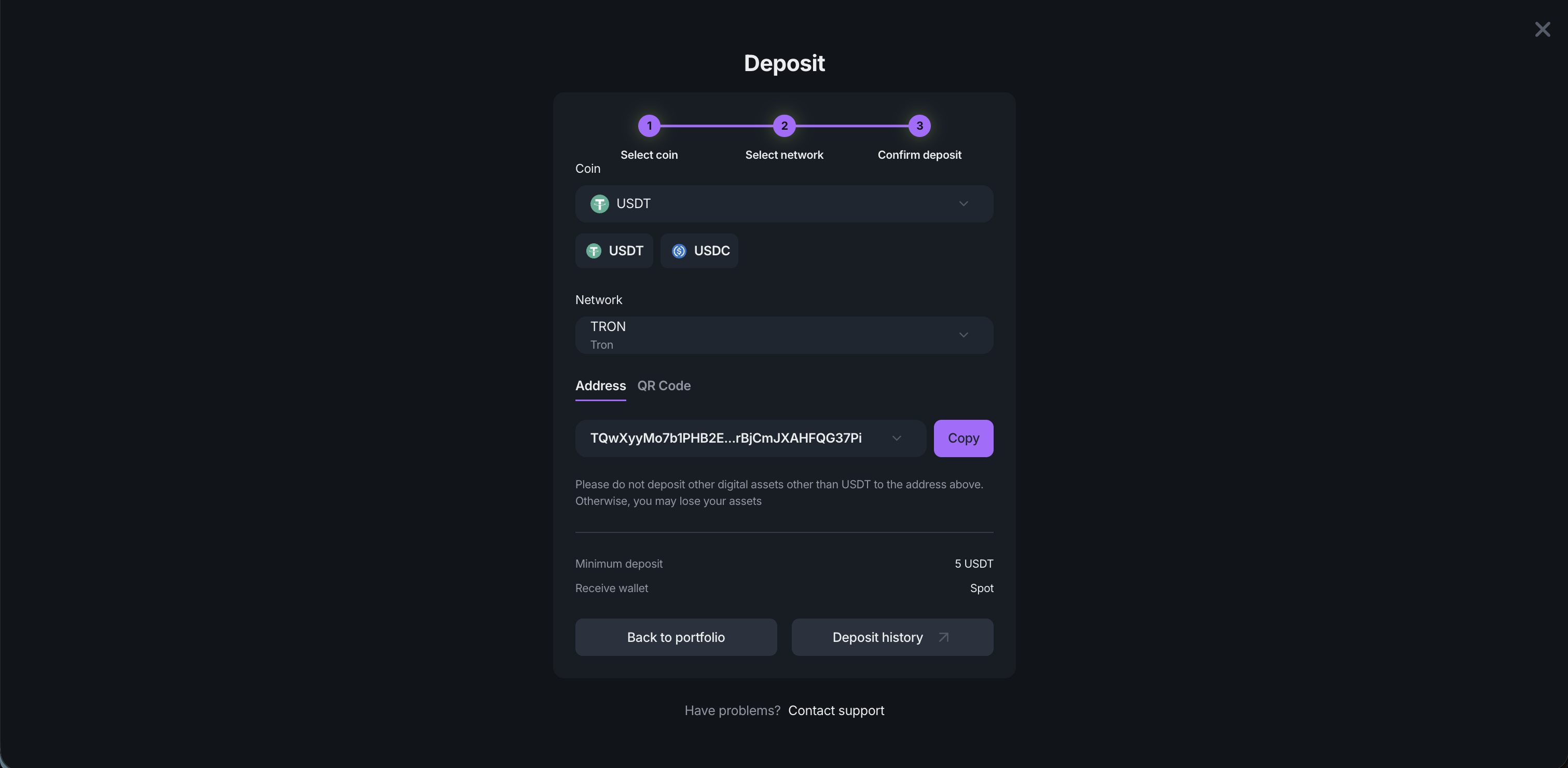 Cryptocurrency Exchange Platform - screenshot 3