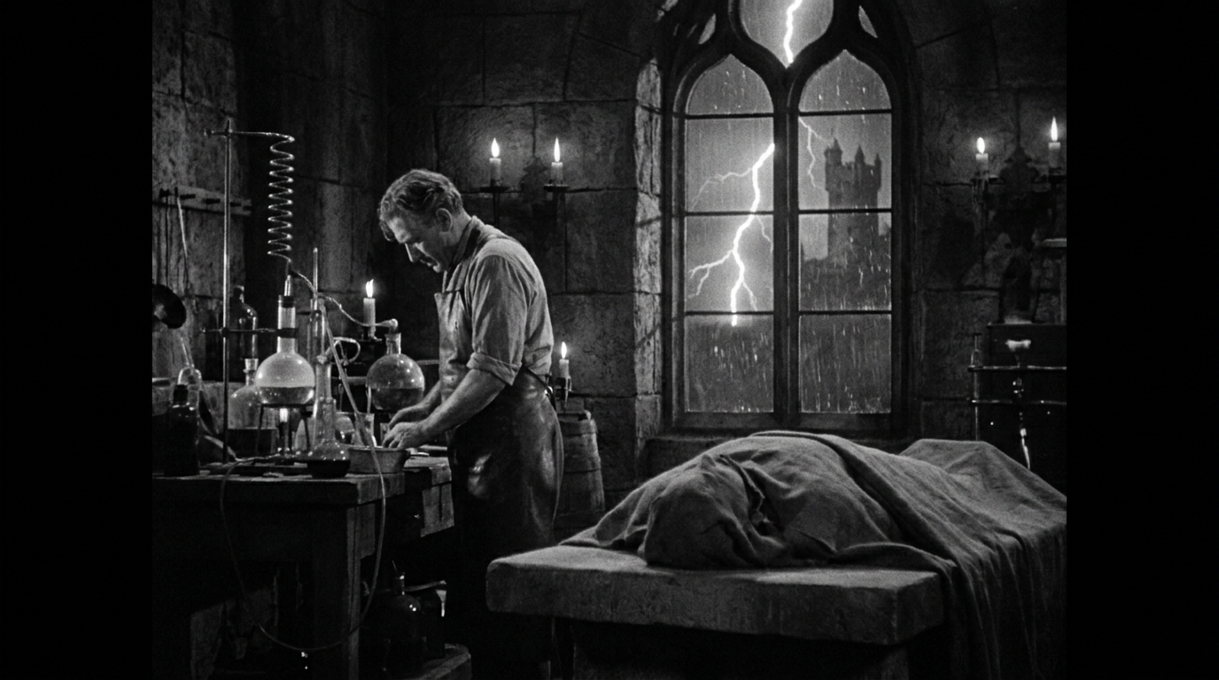 Scene 1 from Frankenstein