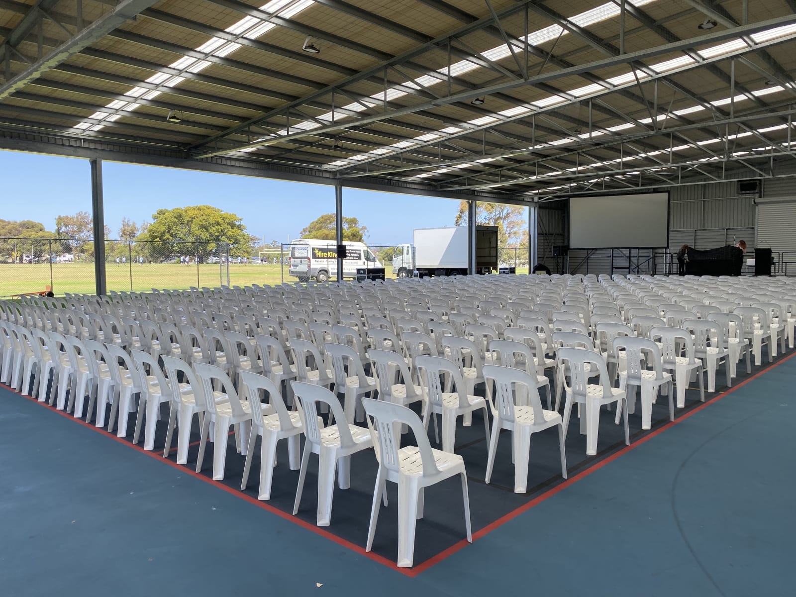 Image of White Bistro Chair Hire