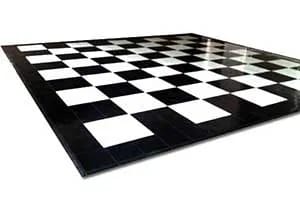 Image of Black & White Floor - 5 x 5 Panels