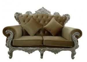Image of The Regal Sofa – Silver