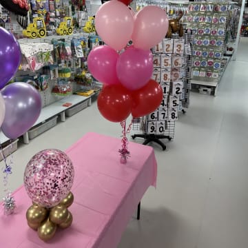 Helium balloon bouquet from Party Source Canning Vale 7