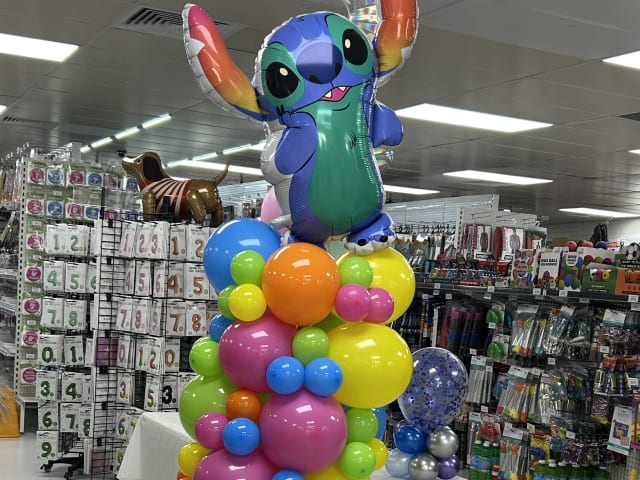 Giant number balloon by Party Source Perth