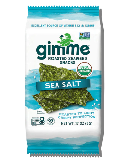 Korean Roasted Seaweed Snacks (Gim)