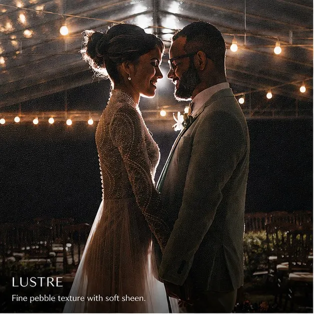 Lustre paper finish preview