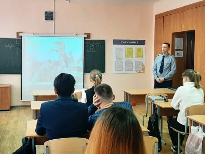 Сотрудники КП-1 УФСИН России по Ульяновской области провели агитационную работу со школьниками