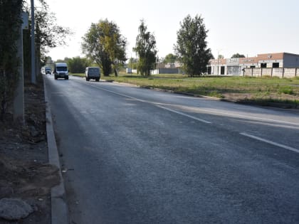 В Новом городе завершают ремонт автомобильной дороги на 10-м проезде Инженерном