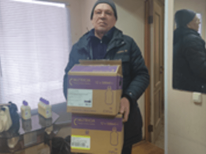 В Ульяновскую область поступила партия спецпитания для детей-инвалидов