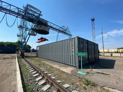 Первый контейнерный поезд-2023 прибыл из китайского Чэнду на станцию «Ульяновск-3»