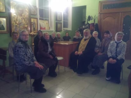 Духовные беседы на апостольские чтения на приходе храма свв.блгвв.кнн. Петра и Февронии п.Колхозный