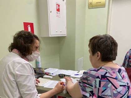 Специалисты городской поликлиники № 1 им. С.М. Кирова провели выездную диспансеризацию