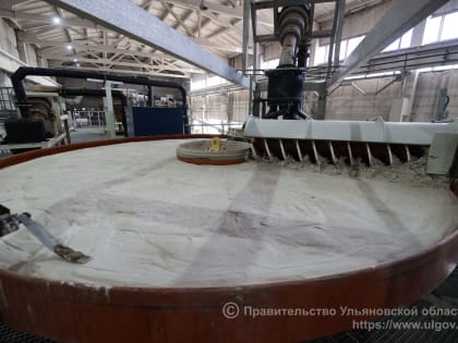 В Ульяновской области крупнейшее предприятие по добыче кварцевого песка АО «Кварц» модернизирует производство