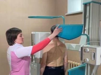 В Большенагаткинской районной больнице заработал новый флюорографический аппарат