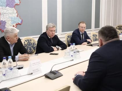 Алексей Русских встретился с новым управляющим директором станкостроительного завода