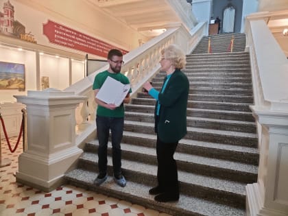 В Ульяновске открылась выставка Вятского палеонтологического музея «Древняя жизнь»