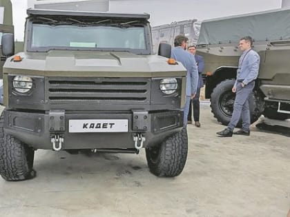 «УАЗ-Патриот» превратили в бронированный внедорожник «Кадет»