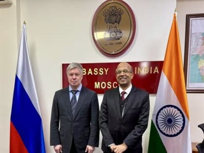 Алексей Русских обсудил перспективы развития сотрудничества Ульяновской области с Индией
