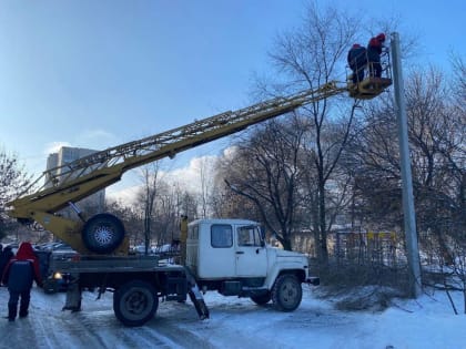 По инициативе «Единой России» в Ульяновске продолжается модернизация уличного освещения
