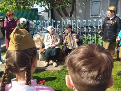 Поздравление ветеранов с Праздником Победы