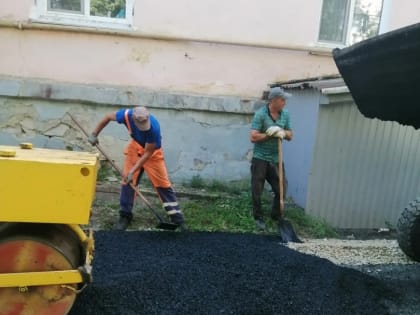 Обновление дворовых территорий в Ульяновске
