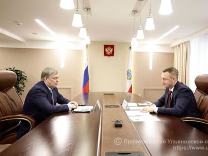 Главы Ульяновской и Саратовской области обсудили перспективные направления сотрудничества