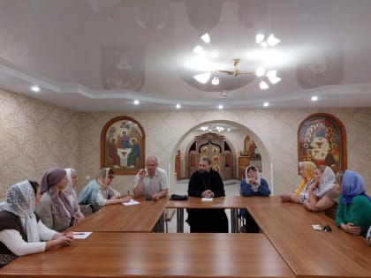 В Свято-Татиановском храме прошло очередное заседание Координационного совета православных структурных подразделений