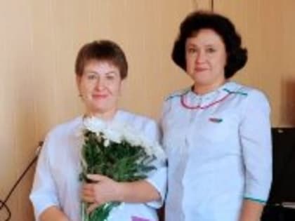 Юбилей медицинской сестры в Городской поликлинике №6