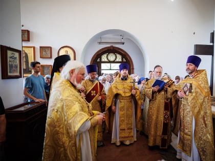 На Владимирском подворье женского монастыря во имя Архангела Михаила отметили престольный праздник