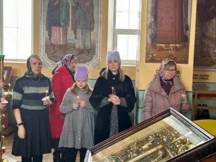 В Свято-Никольском храме состоялось молитвенное поминовение Надежды Ивановны Добросмысловой