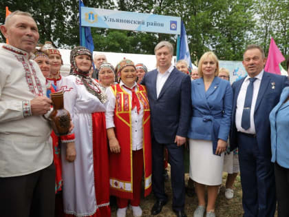 Порядка десяти тысяч жителей Ульяновской области приняли участие в чувашском национальном празднике «Акатуй»