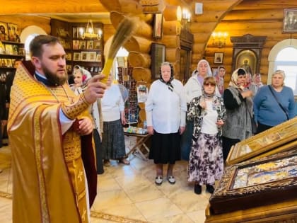 Икону, изготовленную осужденным исправительной колонии № 10, передали в храм святителя Луки Крымского в Димитровграде
