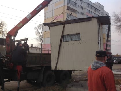 За пять лет в Ульяновске демонтировано 1244 самовольно установленных объекта