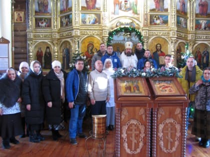 Пациентов Ульяновской областной клинической больницы поздравили с праздником Рождества Христова