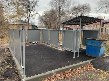 В Ульяновске устанавливают новые контейнерные площадки по наказам жителей