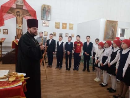 Ученики Новомалыклинской начальной школы посетили храм