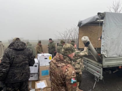 В Ульяновске начали формировать очередную партию помощи фронту