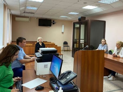 Начальник филиала уголовно-исполнительной инспекции по Ленинскому району приняла участие в совещании по вопросам профилактики среди несовершеннолетних